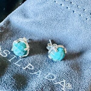 Silpada Turquoise Stud Earrings
